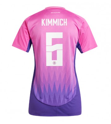 Tyskland Joshua Kimmich #6 Replika Udebanetrøje Dame EM 2024 Kortærmet